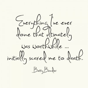 Betty Bender Quote