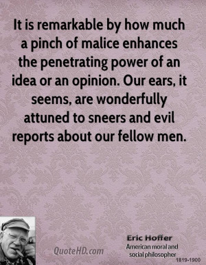 It is remarkable by how much a pinch of malice enhances the ...