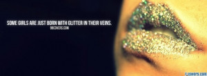 born with glitter facebook cover for timeline