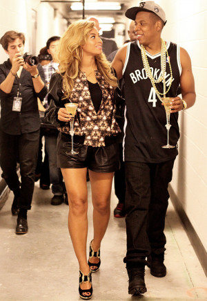 POWER COUPLE: BEYONCE KNOWLES AND JAY-Z