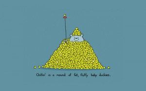 baby ducks mound 1280x800 wallpaper Birds ducks HD Art HD Wallpaper