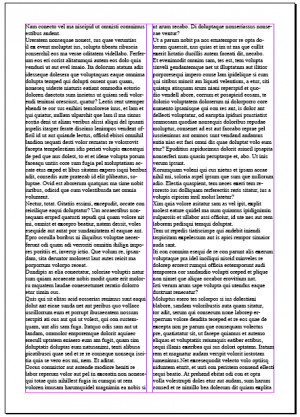 Two Column Magazine Layout