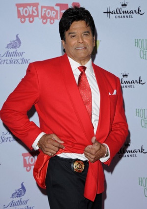 Erik Estrada Arrivals at the 82nd annual Hollywood Christmas Parade in