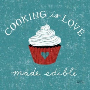 Love made edible – how we feel about cooking.