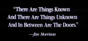 quotes Jim Morrison the doors 60's
