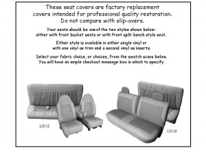Factory Truck Seats Ford Bronco