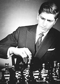 ... to pieces: the brilliant, yet pathetic, Bobby Fischer at the board