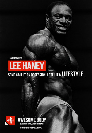 Lee Haney quotes bodybuilding | Obsession or Lifestyle | Awesome body