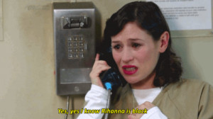 gifset spoliers oitnb Orange is the new Black lorna morello yael stone ...