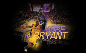 Kobe Bryant Wall by dabestlaker24