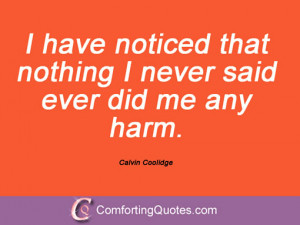 28 Quotes From Calvin Coolidge