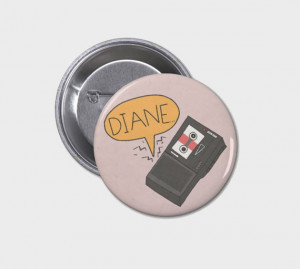 Twin Peaks Button or Magnet / Dale Cooper Quote / Funny TV Show Button ...