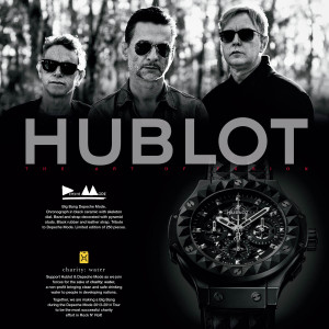 The Watch Quote: Photo - Hublot Big Bang Depeche Mode