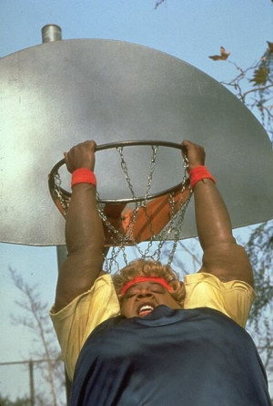 Big Momma takes it to the hoop