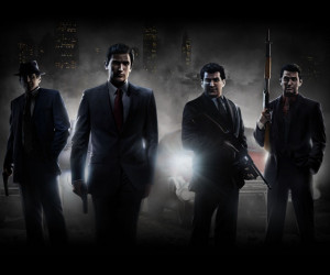 mafia 2, vito scaletta, gun, dark, mafia, games
