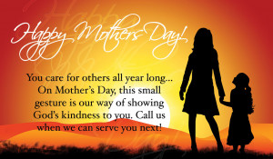 Mother's Day Outreach Connect Card