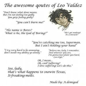 Leo Valdez quotes