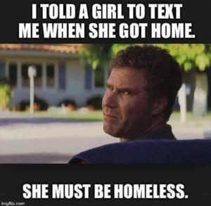 told a girl to text me