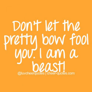 ! | Cheerleading Quotes Cheer Stuff, Bows Fools, Cheer Quotes, Pretty ...
