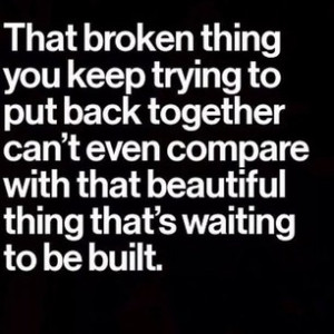 Instagram photo by trentshelton - Stop trying to fix what isn't meant ...