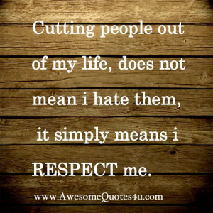 self respect quote