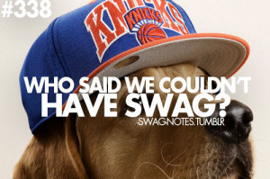 snapback #dog #swag #swag-notes