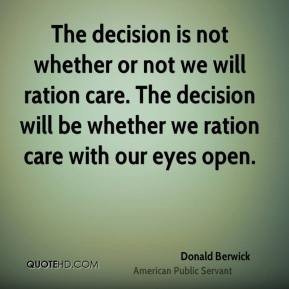 Donald Berwick Health Quotes