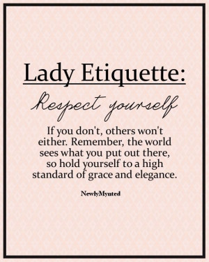 respect yourself