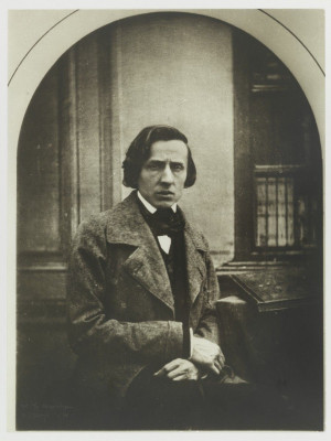Fotografia Fryderyka Chopina autorstwa Louisa-Auguste'a Bissona (1849 ...
