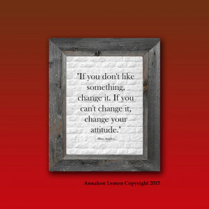 Maya Angelou poster African American inspirational quote print - If ...