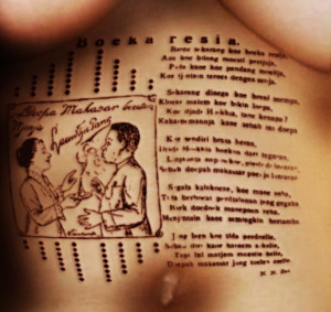 Quote Tattoos on Stomach Back Quotes in Stomach