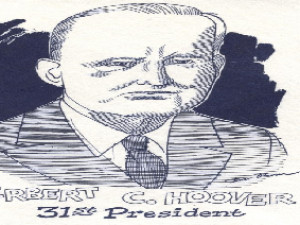 Herbert Hoover (from a First Day Cover)