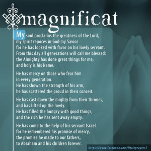 the magnificat: Luke 1:46-55