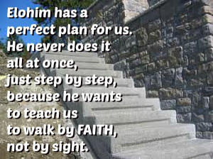 walk by faith