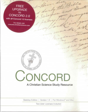 Concord, A Christian Science Study Resource.
