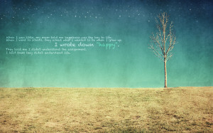 Quote Happy Wallpaper 1920x1200 Quote, Happy, Life, , , None