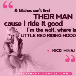 Nicki Minaj Bitch Quotes