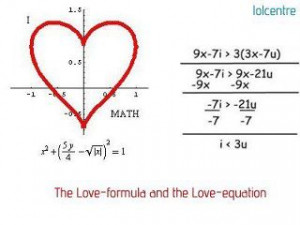 love formula and equation of love... must see image.