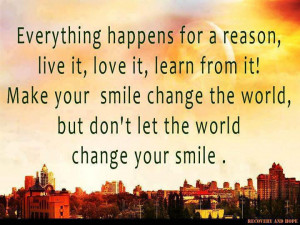 ... Graphics > Life Quotes > everything happens for a reason Graphic