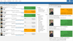 The Find feature allows you to quickly locate and view any QuoteValet ...