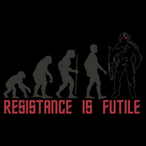 we are the borg resistance is futile