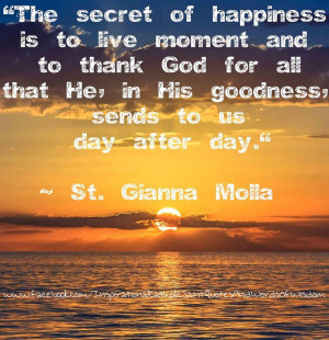 St. Gianna Molla Modern day saint, patroness of mother's and pregnant ...