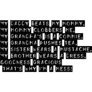 West Side Story Quote, DO NOT USE!