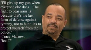 Ice-T Defends Gun Rights: 