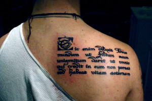 Scripture Tattoos - 6