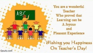 ... Learning Can Be A Joyous And Pleasant Experience - Education Quote