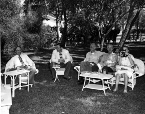 Title Margaret Truman Taking Picture at a Key West Picnic