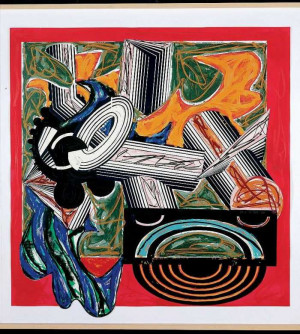 Frank Stella (American, b. 1936) Then Came A Dog and Bit the Cat, 1984 ...