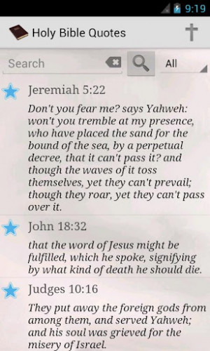 Holy Bible Quotes KJV Screenshots: