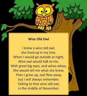 Rhyme: Wise OldOwl